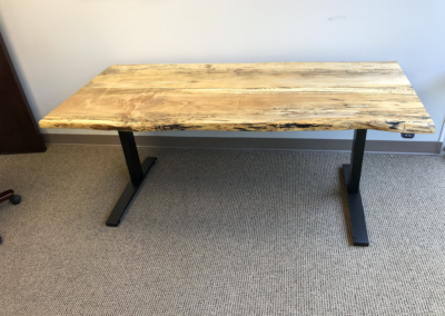 Spalted Maple standing desk